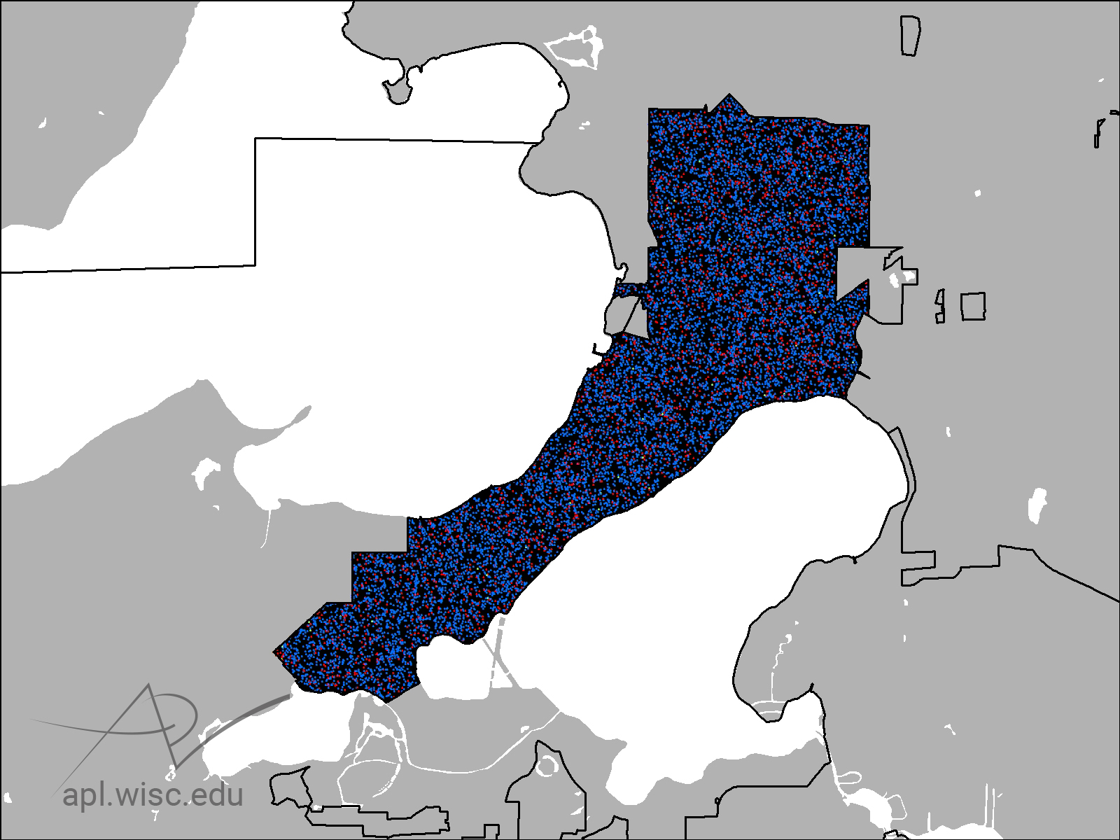 A map of Wisconsin Assembly District 76 depicts the 2016 general election results for the seat.